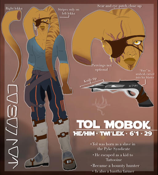 Star Wars Inspired Character Design